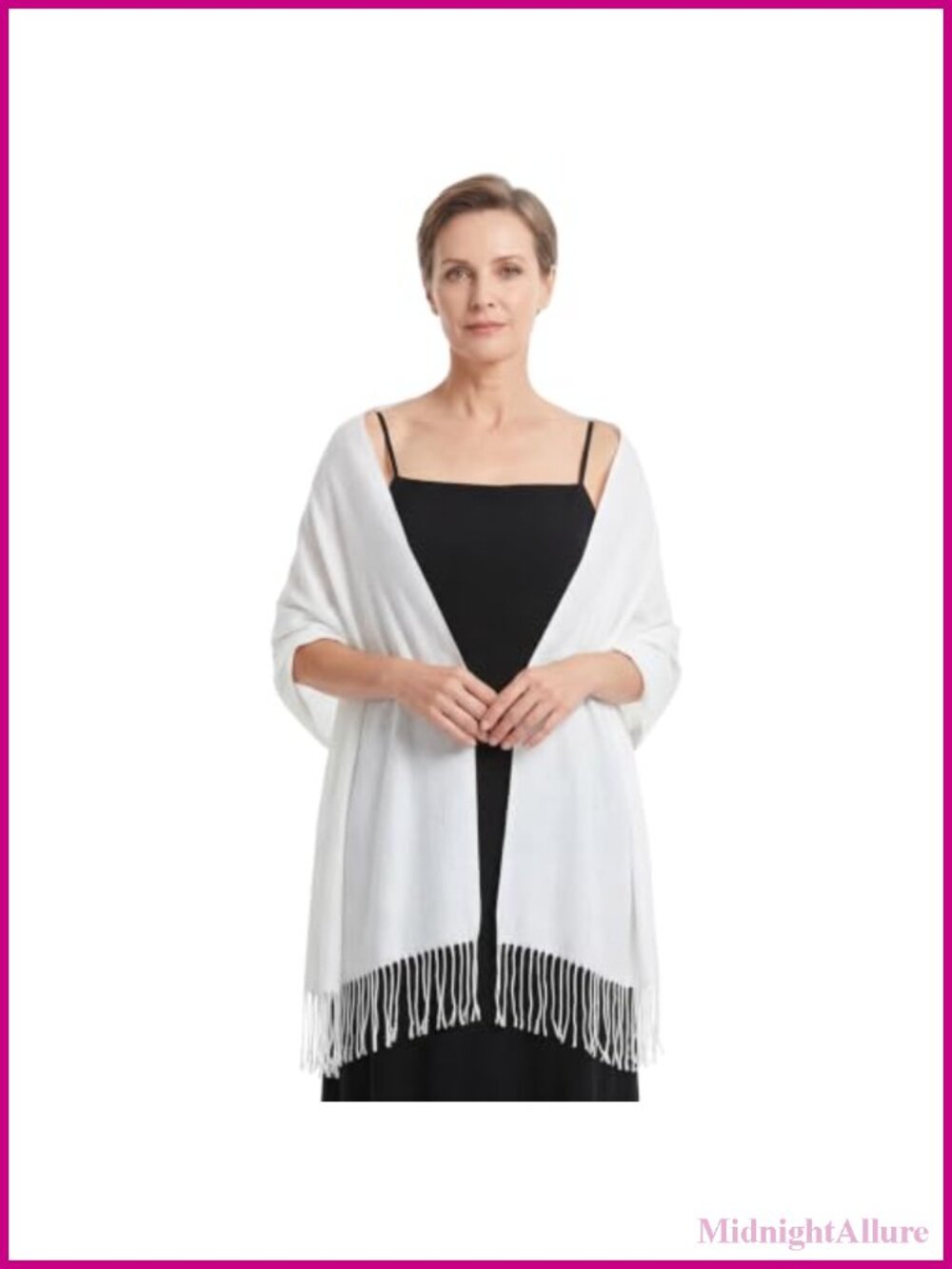 Women's Pashmina Shawl Wrap Long Large Soft Evening Wedding Scarf